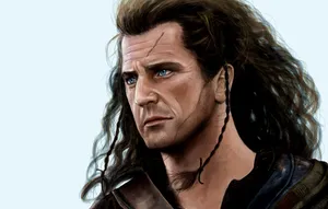 Mel Gibson Braveheart Digital Art Wallpaper