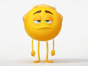 Mel Meh's Face In The Emoji Movie Wallpaper