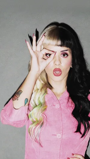 Melanie Martinez Hand Sign Wallpaper