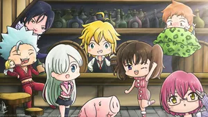 Meliodas Bar Chibi Wallpaper