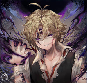 Meliodas Evil Smile Wallpaper