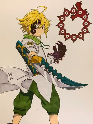 Meliodas Lostvayne Sword Wallpaper