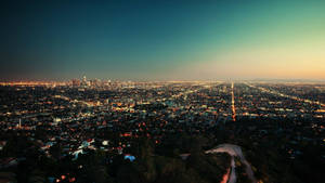 Mellow Los Angeles Sunset Wallpaper