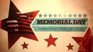 Memorial Day Vintage Stars Wallpaper