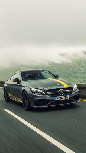 Mercedes-amg C63 Coupe Iphone Wallpaper