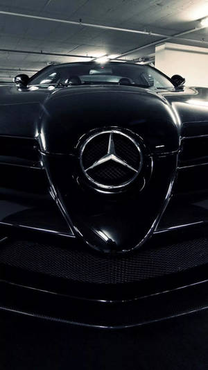 Mercedes-amg Logo Bumper Iphone Wallpaper
