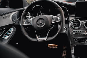 Mercedes Amg Steering Wheel Wallpaper