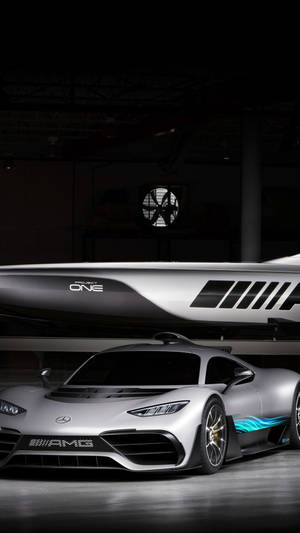 Mercedes Benz Luxury Exhibit Iphone Wallpaper