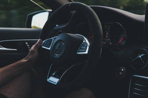 Mercedes-benz Steering Wheel Wallpaper