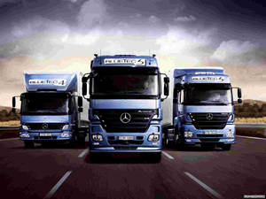 Mercedes Benz Trucks Wallpaper