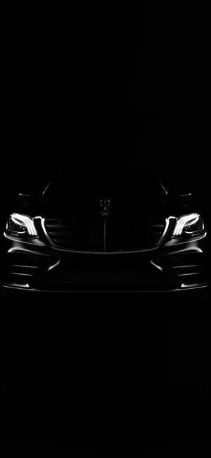 Mercedes Iphone X Black Background Wallpaper