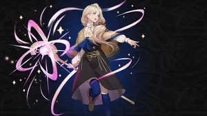 Mercedes Of Fire Emblem Three Houses Wallpaper