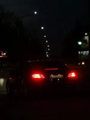 Mercedes Tail Lights Iphone X Wallpaper