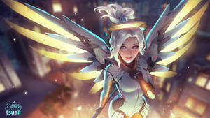 Mercy In Town Poster Wallpaper