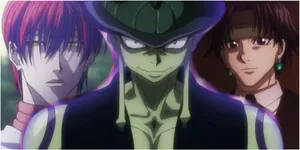 Meruem, The Chimera Ant King, Exhibiting His Authority And Power Wallpaper