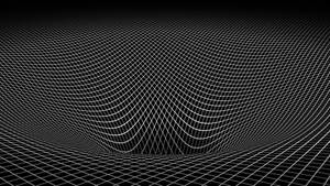 Mesmerizing Black 3d Optical Illusion Wallpaper