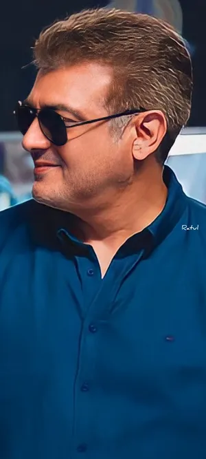 Mesmerizing Side Profile Of Thala Ajith Wallpaper