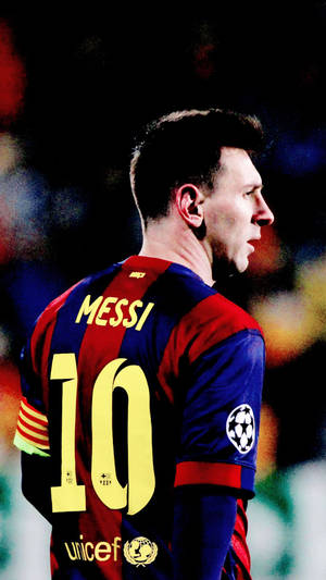 Messi 10 Unicef Wallpaper