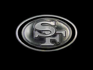 Metal San Francisco 49ers Logo Wallpaper