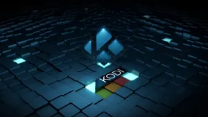 Metallic 3d Kodi Logo Wallpaper