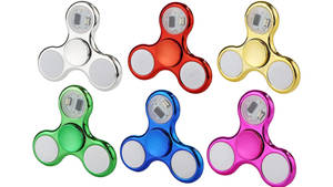 Metallic Fidget Toys Wallpaper