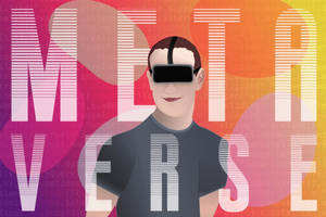 Metaverse Mark Zuckerberg Artwork Wallpaper
