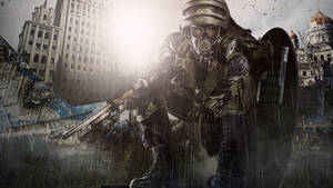 Metro 2033 Redux Posey Soldier Wallpaper