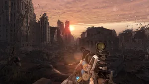 Metro 2033 Redux Sniper Gun Wallpaper