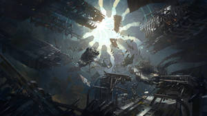 Metro Last Light Redux Brokemn Machines Wallpaper