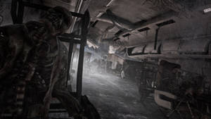 Metro Last Light Redux Human Skeleton Wallpaper