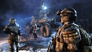 Metro Last Light Redux Military Weapons Wallpaper