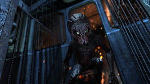 Metro Last Light Redux Scary Creature Wallpaper