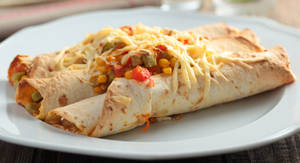 Mexican Enchilada Food Desktop Wallpaper