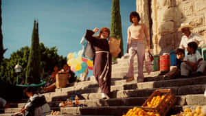 Mexican_ Marketplace_ Dance Wallpaper