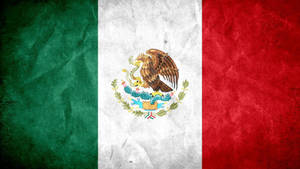 Mexico Flag Tapestry Wallpaper