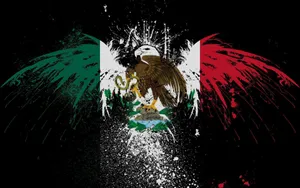 Mexico Soccer Team Showing Off Their World Cup Trophy Wallpaper
