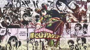 Mha Froppy Collage Poster Wallpaper