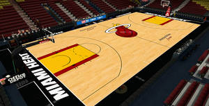 Miami Heat Home Court Wallpaper