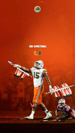 Miami Hurricanes Did Something Wallpaper