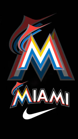 Miami Marlins Nike Logo Wallpaper