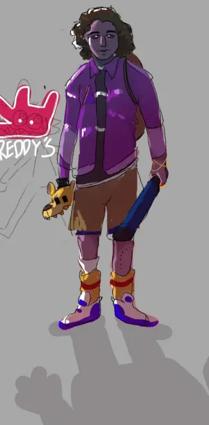 Michael Afton Fan Art F N A F Wallpaper