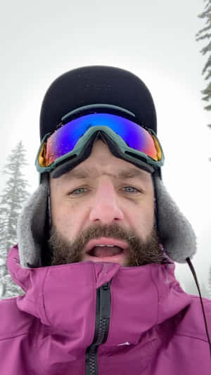 Michael Chiesa In Winter Clothes Wallpaper