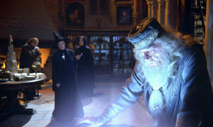 Michael Gambon Professor Albus Dumbledore Wallpaper