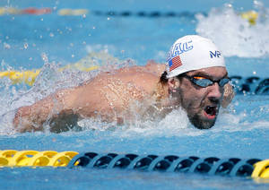 Michael Phelps Butterfly Stroke Wallpaper