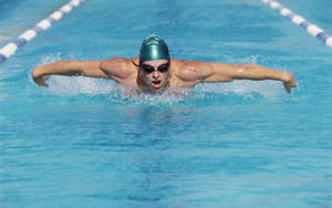 Michael Phelps Green Cap Wallpaper