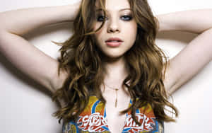 Michelle Trachtenberg In A Captivating Pose Wallpaper