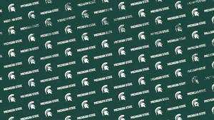 Michigan State University Spartans Multiple Logos Wallpaper