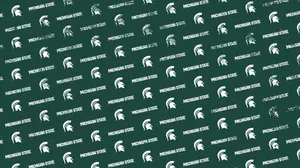 Michigan State University Spartans Multiple Logos Wallpaper