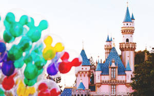Mickey Mouse Balloons Walt Disney World Desktop Wallpaper