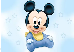 Mickey Mouse Desktop Baby Wallpaper